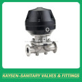 Sanitary Pneumatic Operated Diaphragm Valves with Clamp Ends